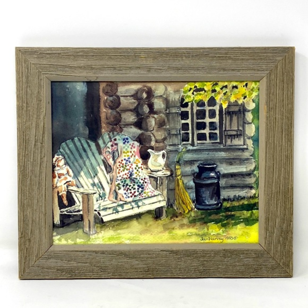Water Colors Art Frame 1995‎ by Jan Harvey